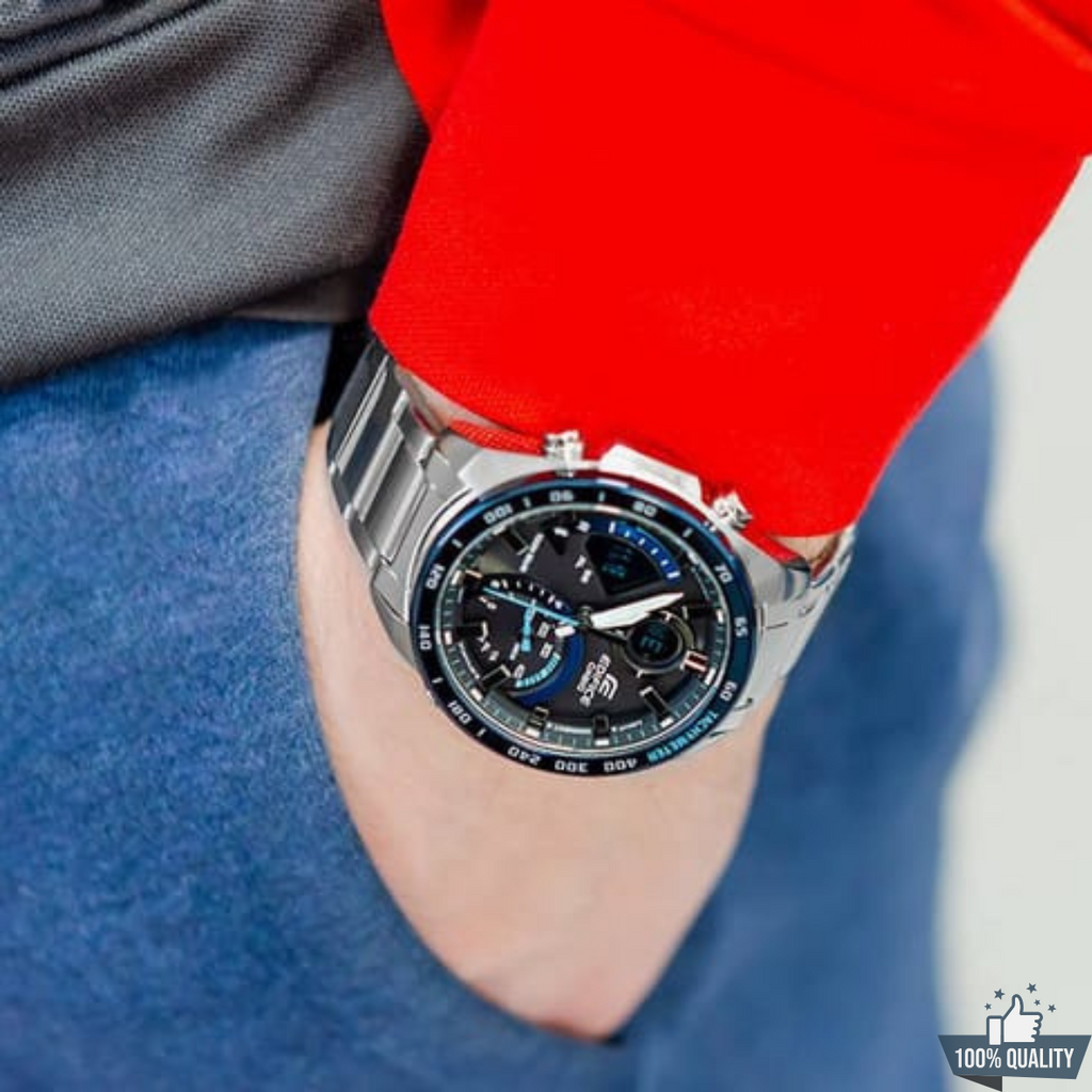 YW-21110  EDI- 01x Silver Watch.