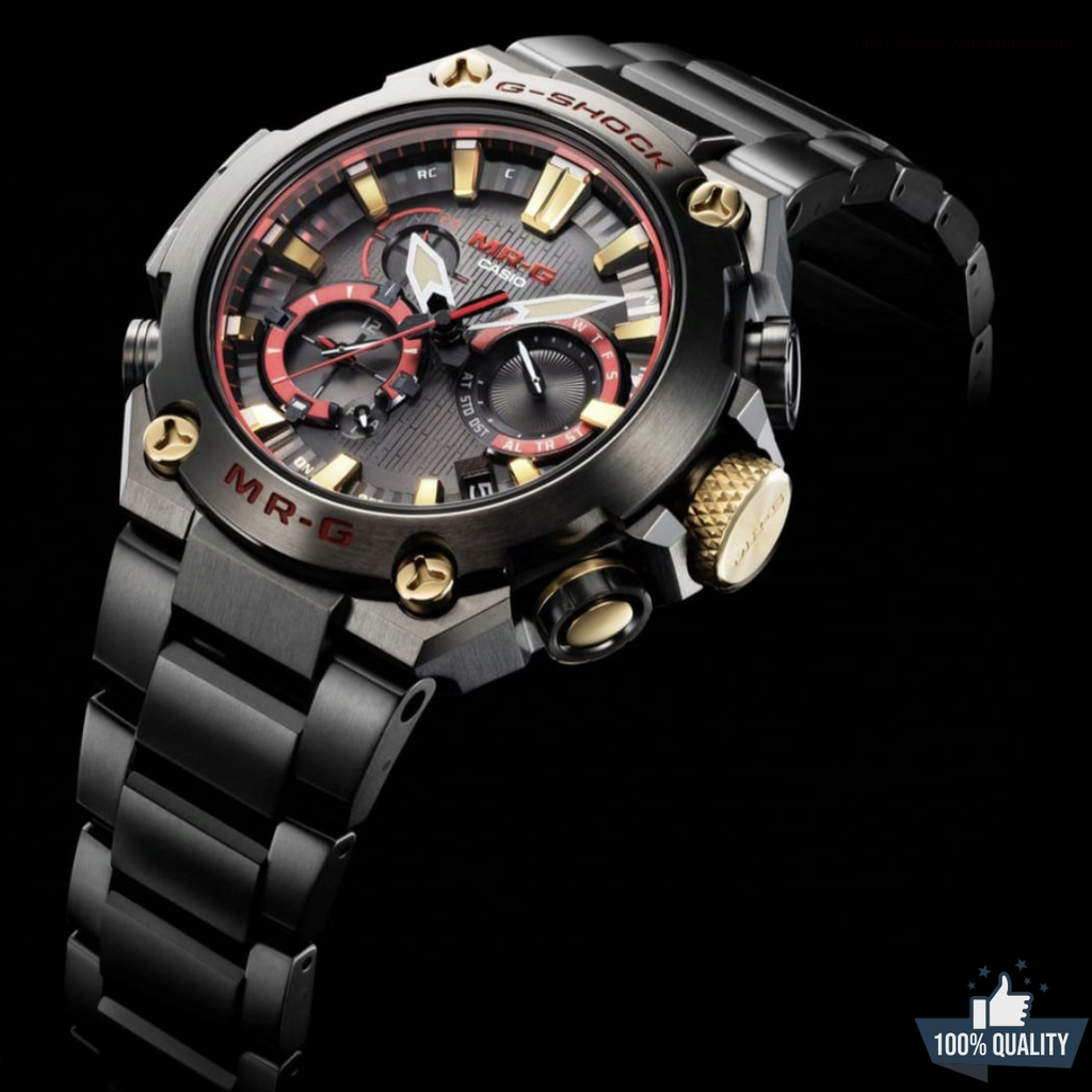 MRG-211101 Black Magic Dial Watch.
