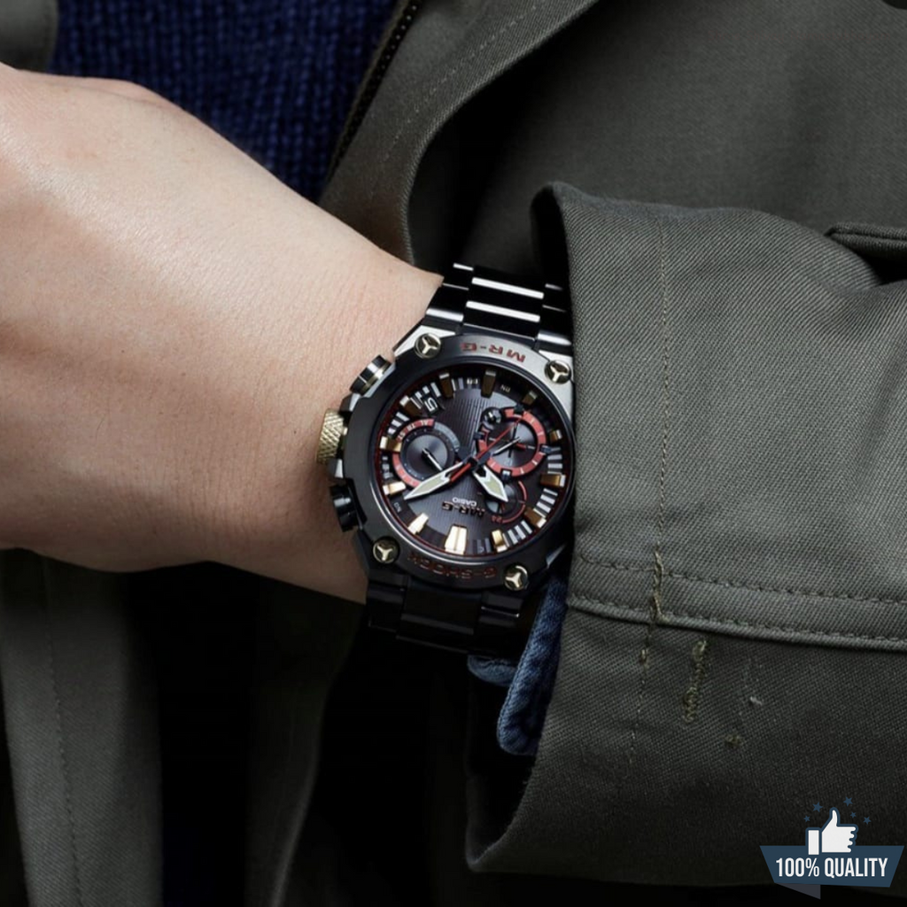 MRG-211101 Black Magic Dial Watch.