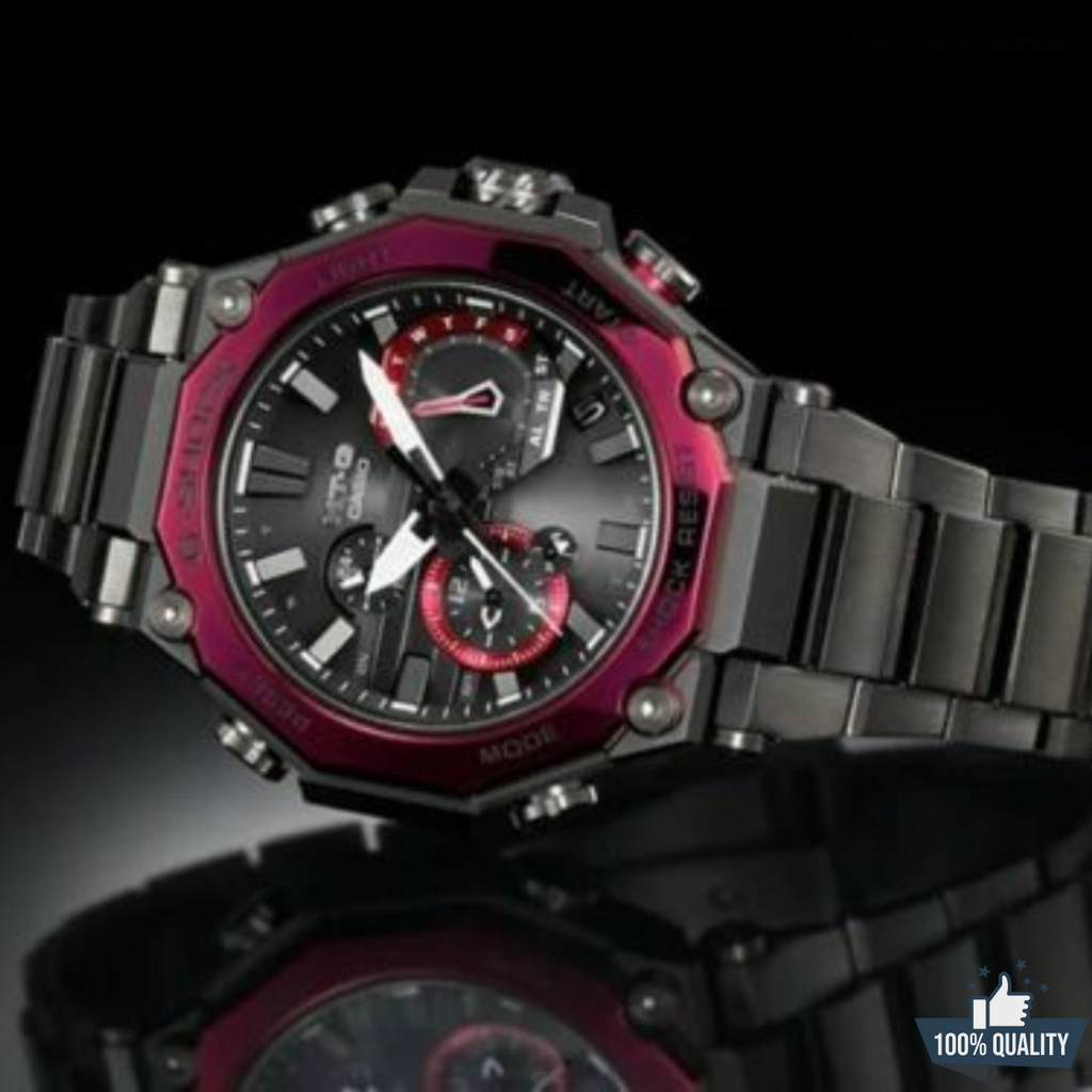 MT-G2115411 Black Purple Watch.