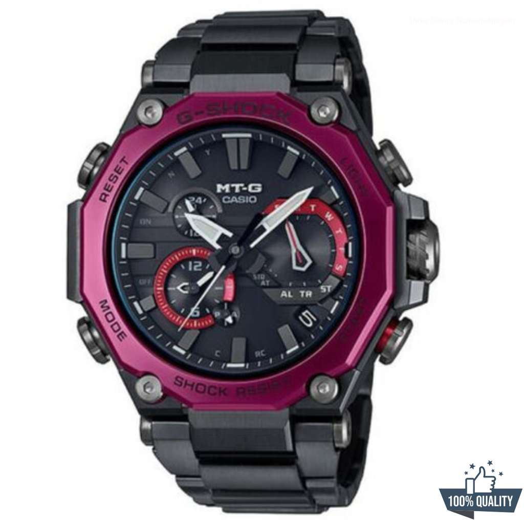 MT-G2115411 Black Purple Watch.